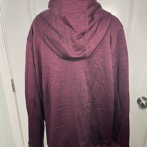Under Armour Burgundy Pullover Hoodie CB-20 - Picture 7 of 7